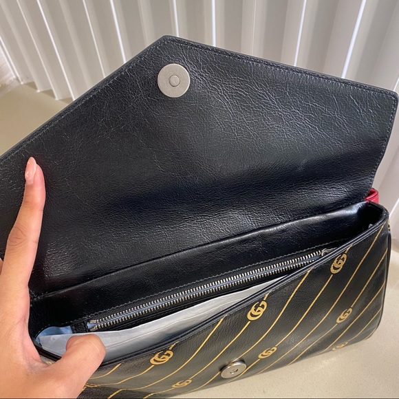 Gucci Thiara Double Shoulder Bag gg marmont - Picture 10 of 14